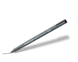 Rapidogr�fs. �dens notur�gs rapidogr�fs. L�nijas biezums 0.1 mm.